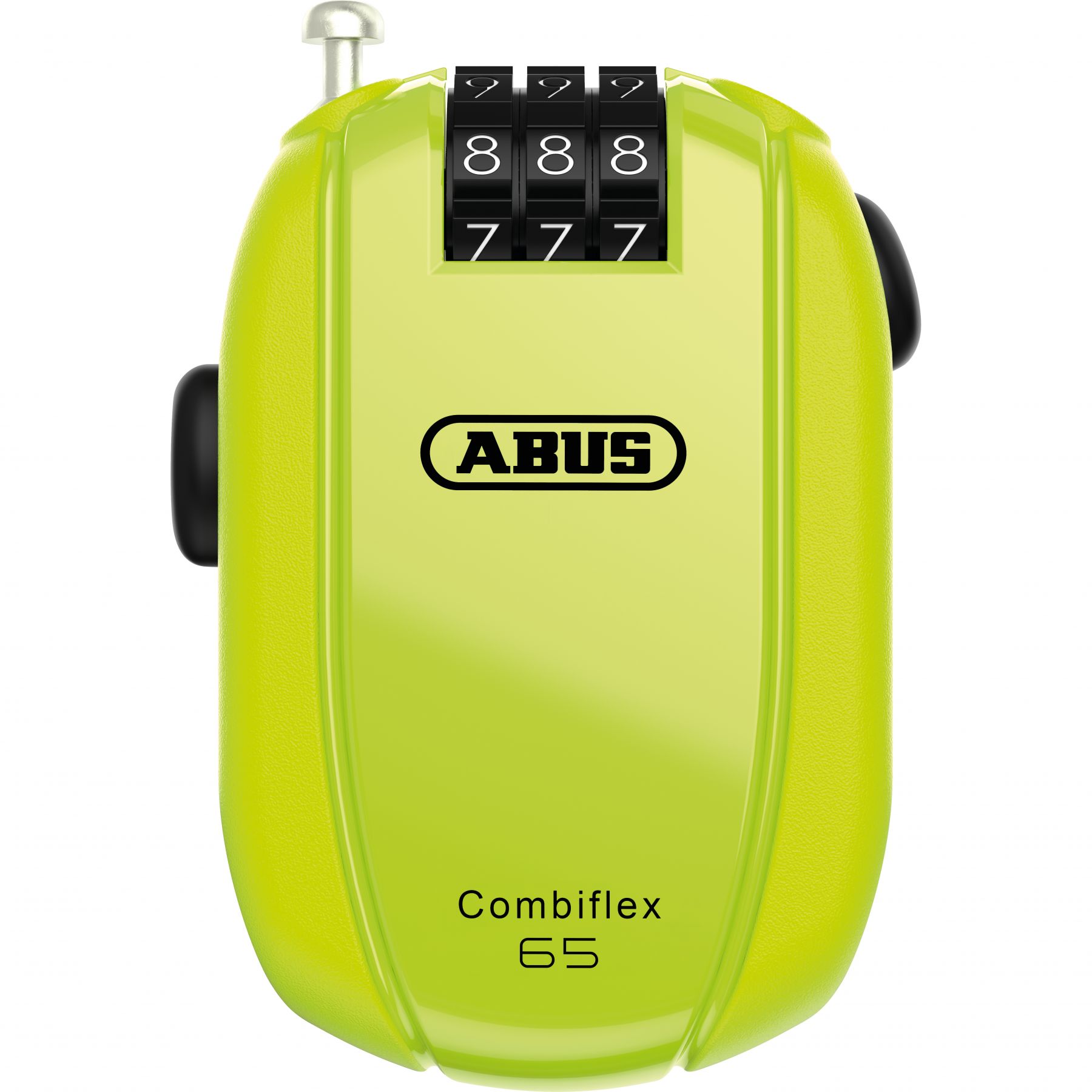 Abus Combiflexâ¢ StopOver 65, Vajerlås, Neon Gul - SEK 189 - Spara 24%