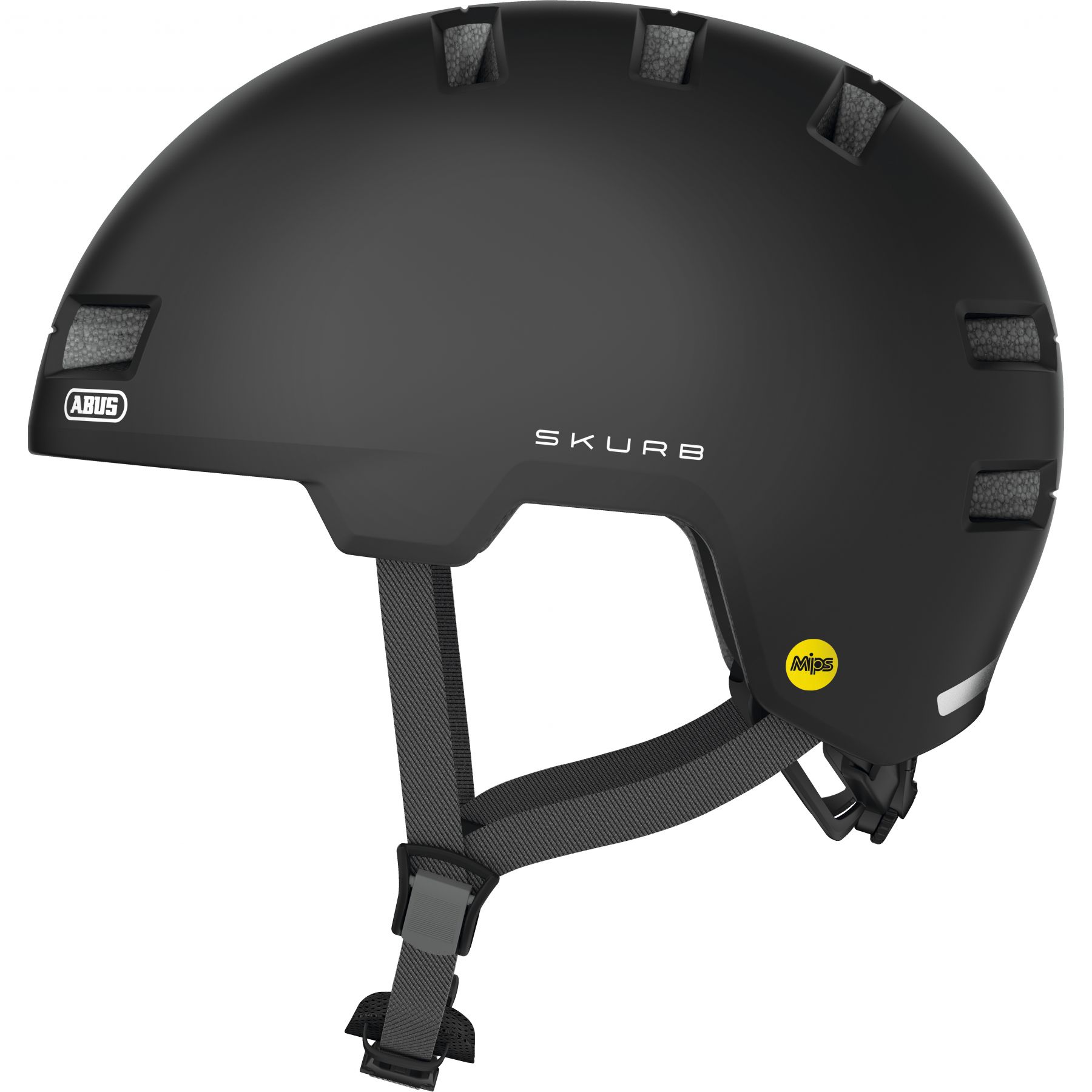 Abus Skurb MIPS, Cykelhjälm, Matt Svart - SEK 947 - Spara 21%