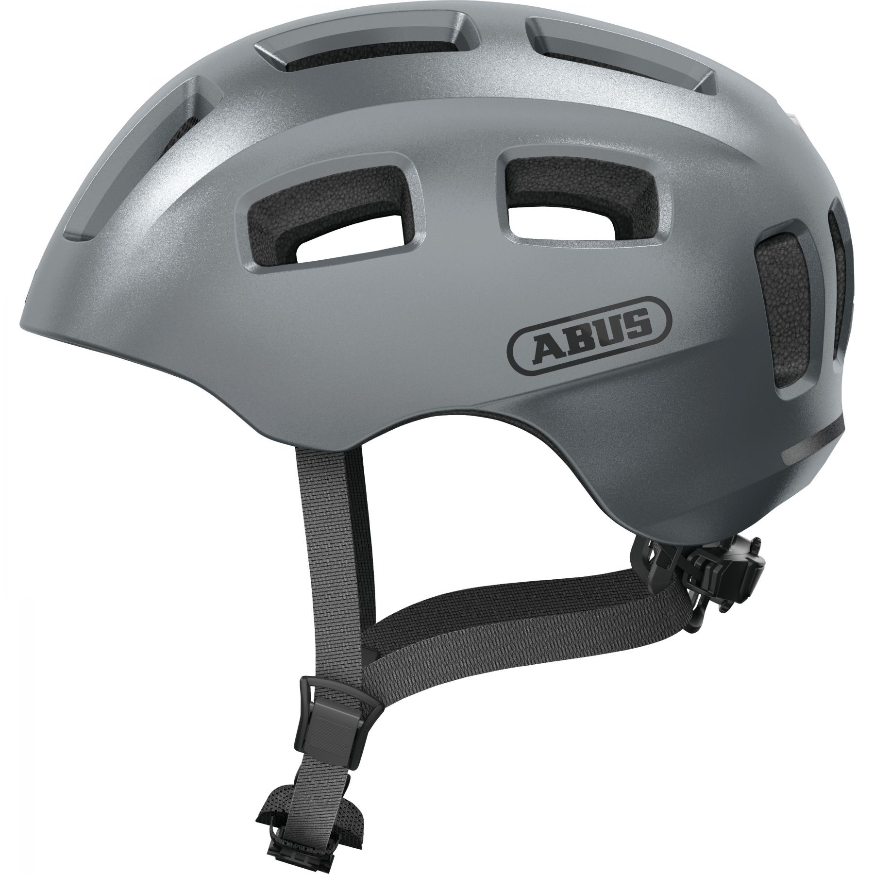 ABUS Youn-I 2.0, Cykelhjälm, Silver - Köp för SEK 647 - Spara 35%