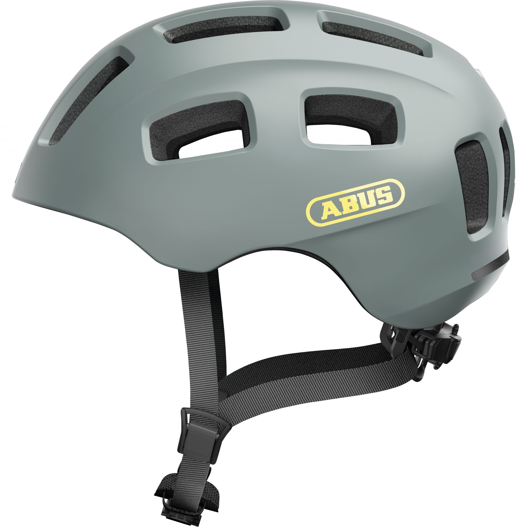 Abus Youn-I 2.0, Cykelhjälm, Junior, Ljusgrå - Köp för SEK 629 - Spara 35%