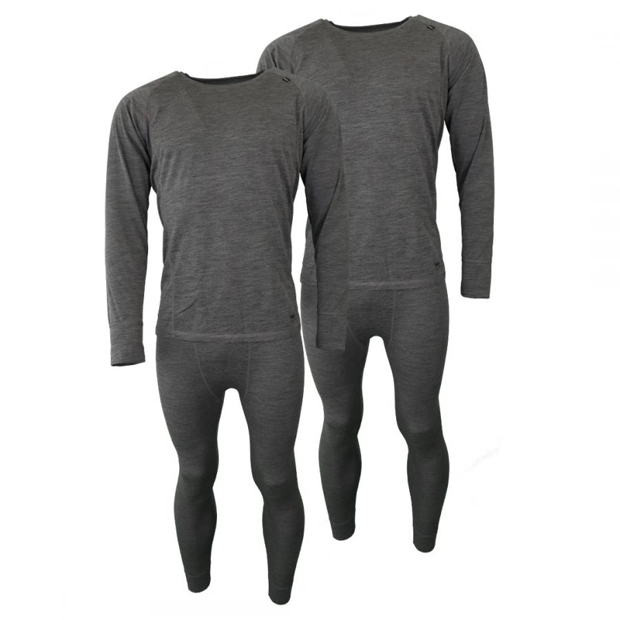 Accezzi Merino, Underställ, Herr, Grå, 2 set - Köp för SEK 1.299 - Spara 45%