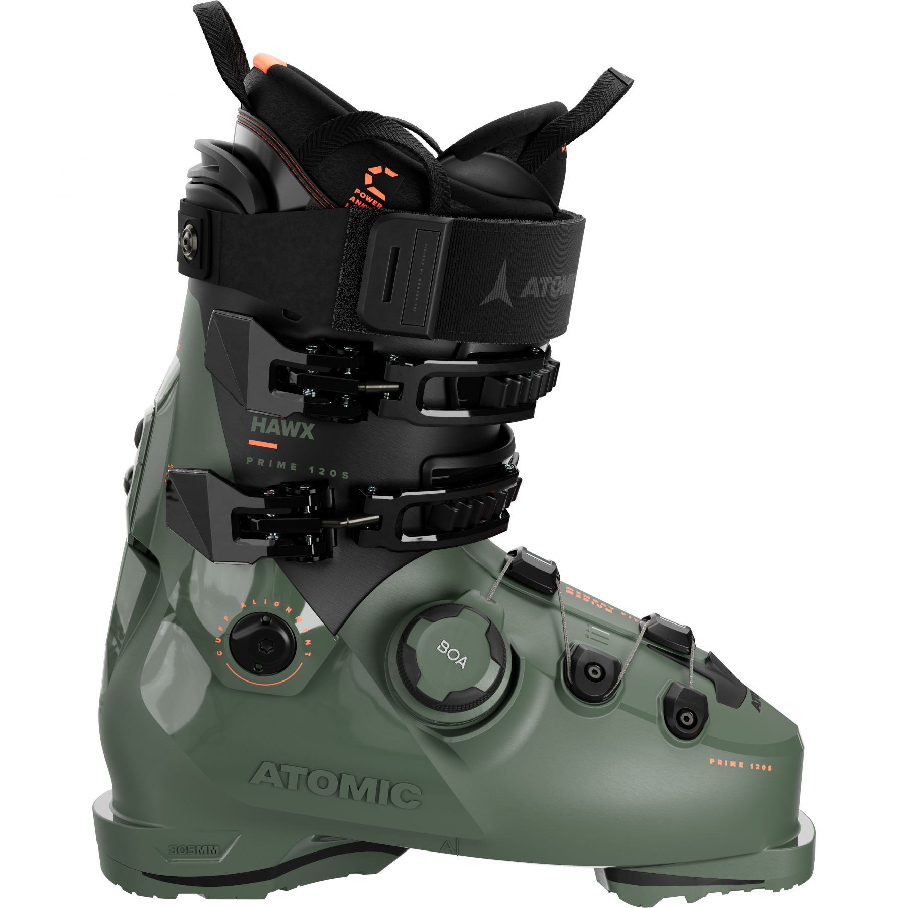 Atomic Hawx Prime 120 S BOA, Pjäxor, Herr, Grön/Svart - Köp för SEK 4.609 - Spara 35%