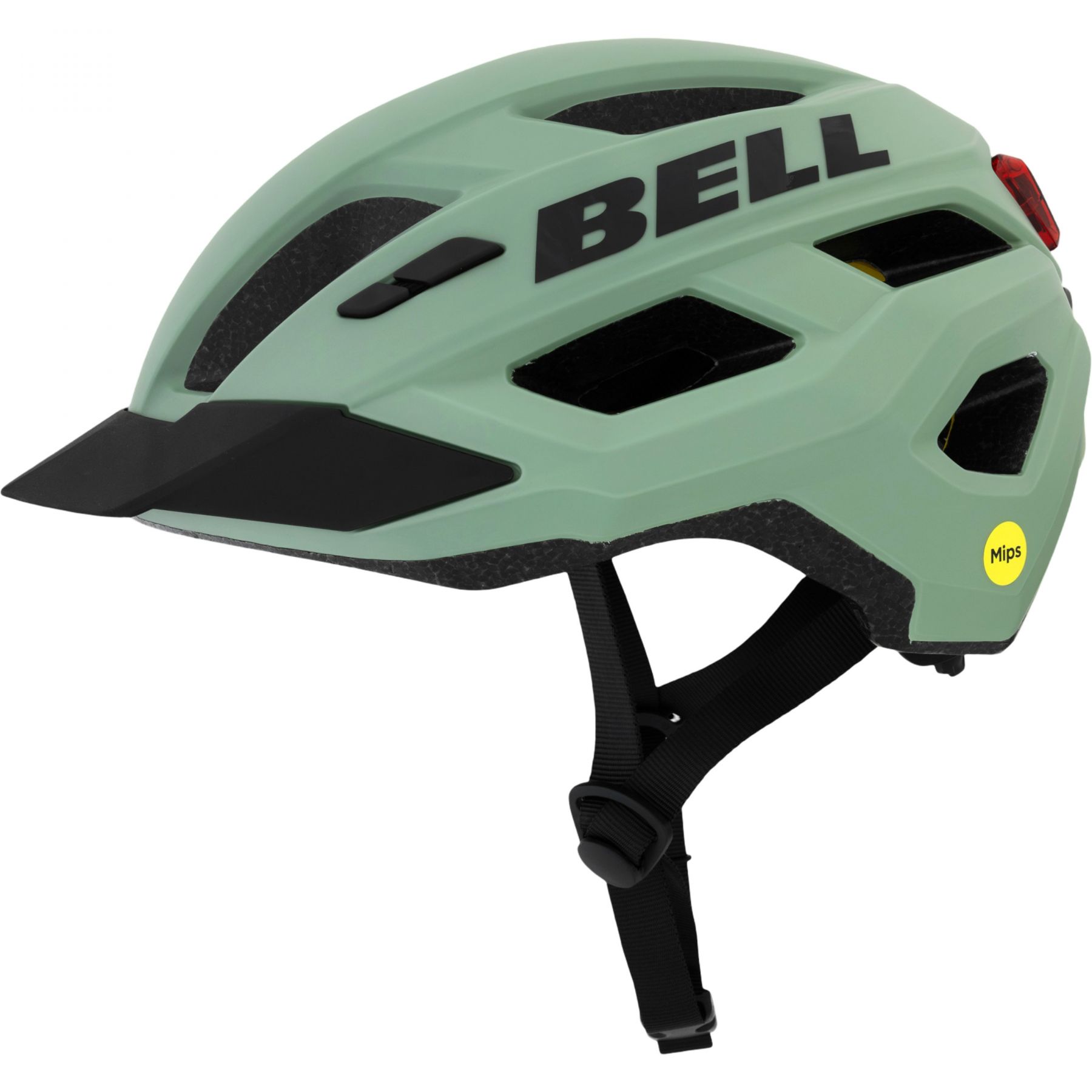 Bell Kick LED Mips, Cykelhjälm, Grön - Köp för SEK 815 - Spara 20%
