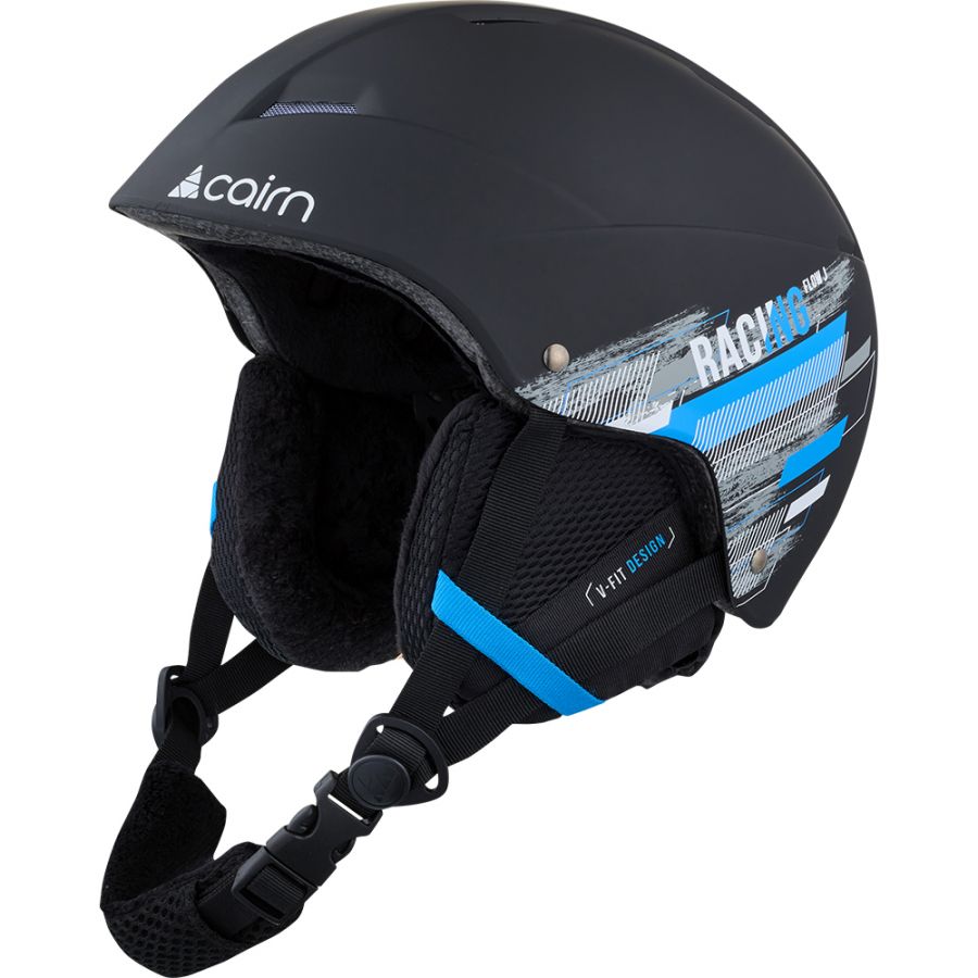 Cairn Flow J, Skidhjälm, Junior, Matt Svart Racing - Köp för SEK 307 - Spara 52%