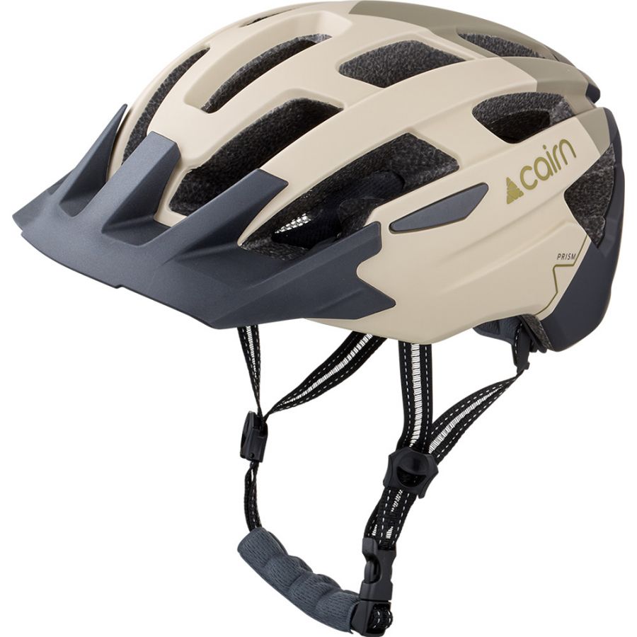 Cairn Prism XTR II, Cykelhjälm, Beige/Grön - Köp för SEK 236 - Spara 54%