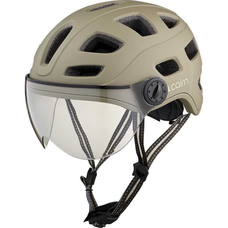 Cairn Quartz Visor, Cykelhjälm, Khaki - SEK 845 - Spara 29%