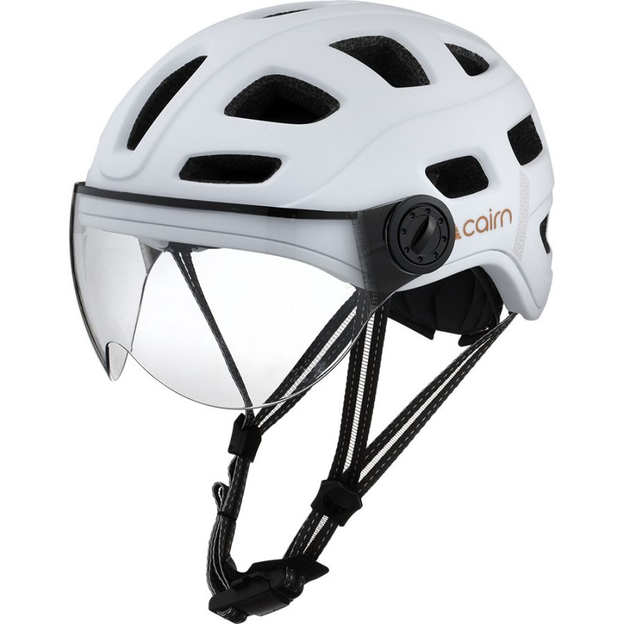 Cairn Quartz Visor, Cykelhjälm, Vit - Köp för SEK 959 - Spara 20%