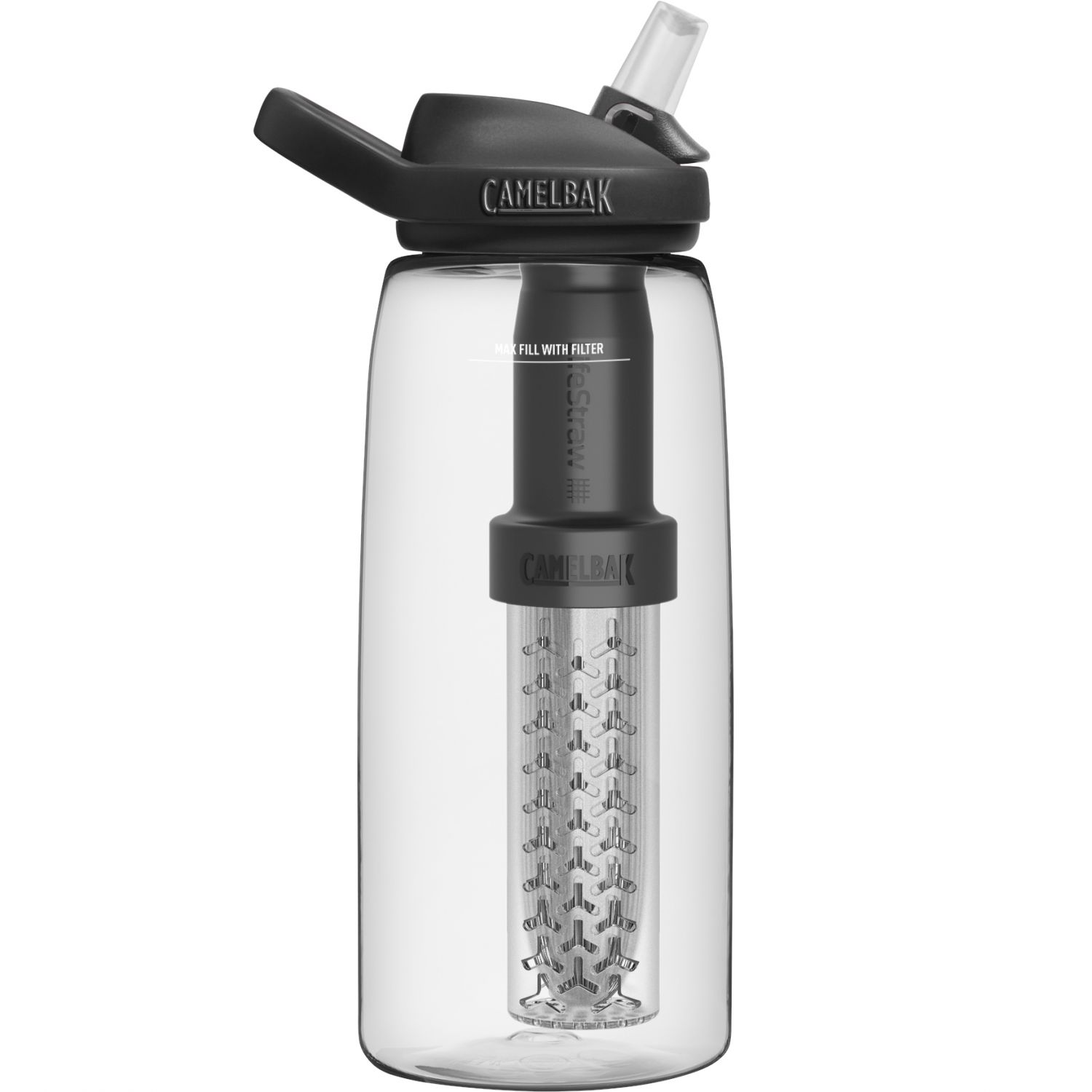 Camelbak Eddy+ Lifestraw 1L, flaska, klar - SEK 450 - Spara 26%
