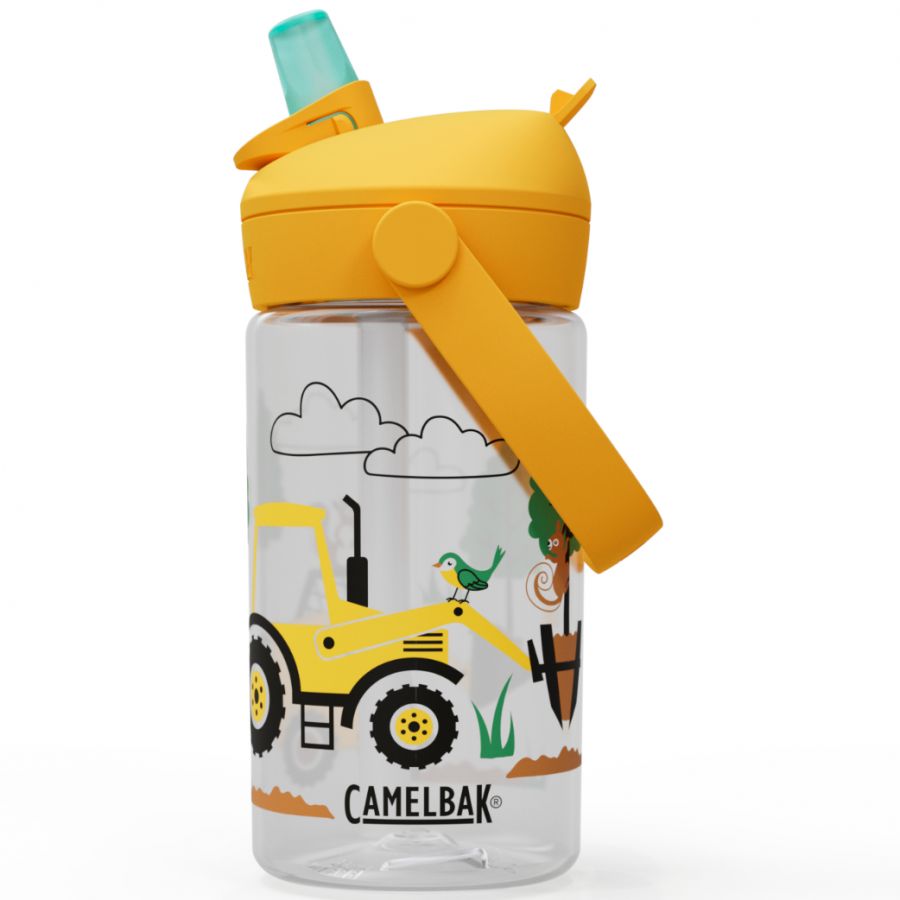 Camelbak Thrive Flip Straw Kids 400ml, vattenflaska, barn, traktorer och träd - Köp för SEK 211 - Spara 21%