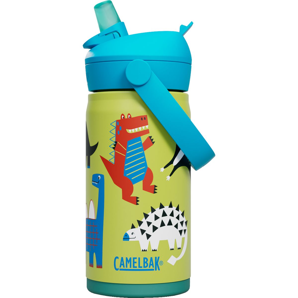Camelbak Thrive Flip Straw Kids VSS 400ml, barn, dinosaurie jam - Köp för SEK 390 - Spara 20%