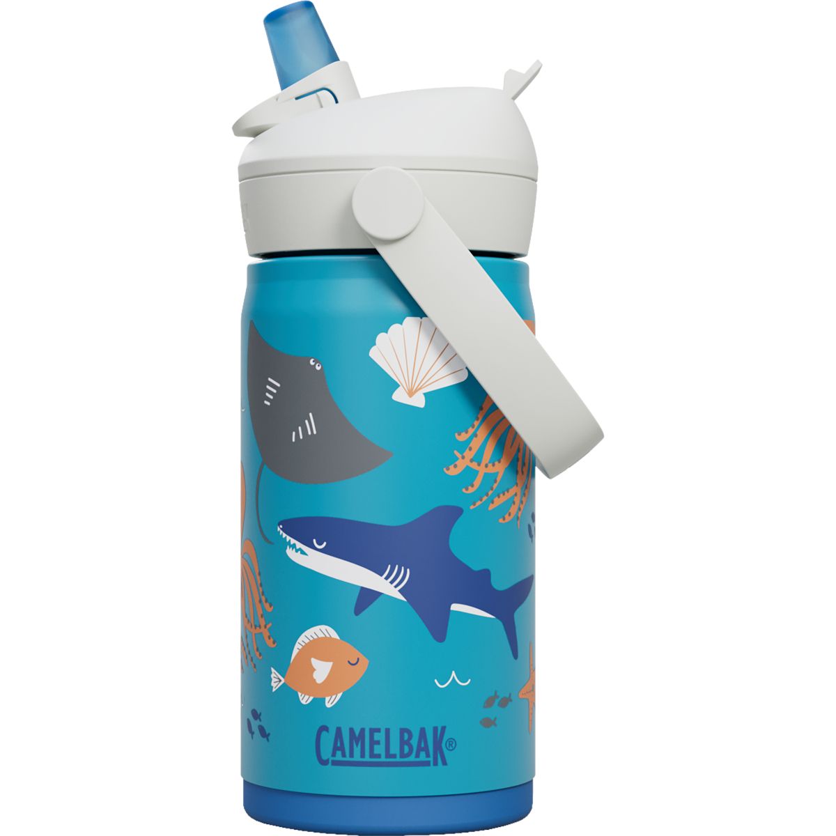 Camelbak Thrive Flip Straw Kids VSS 400ml, barn, ocean life - SEK 350 - Spara 28%