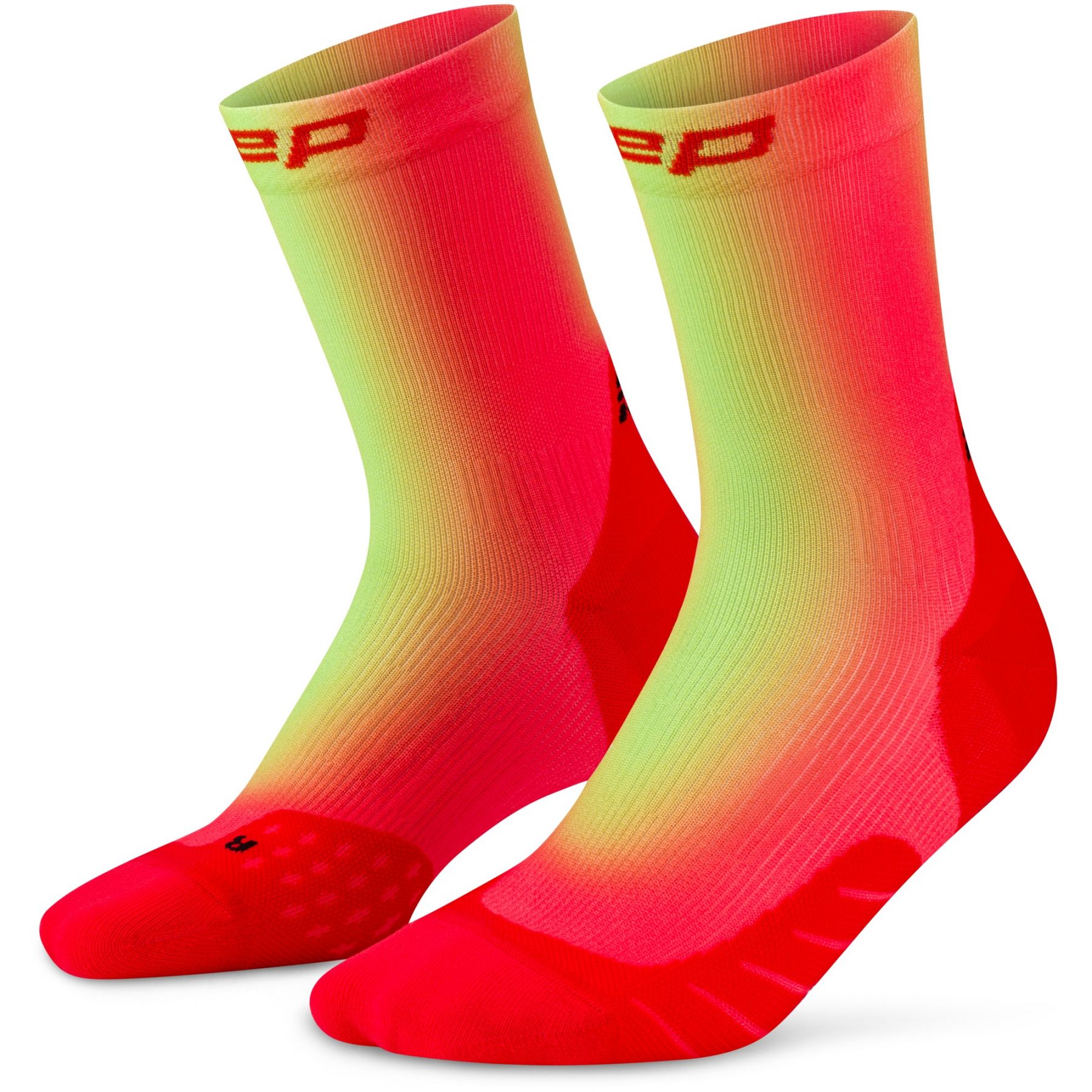 CEP Core Run EDT. GRADIENT Socks Mid Cut 5.0, Löparstrumpor, Dam, Röd/Lime - Köp för SEK 276 - Spara 21%