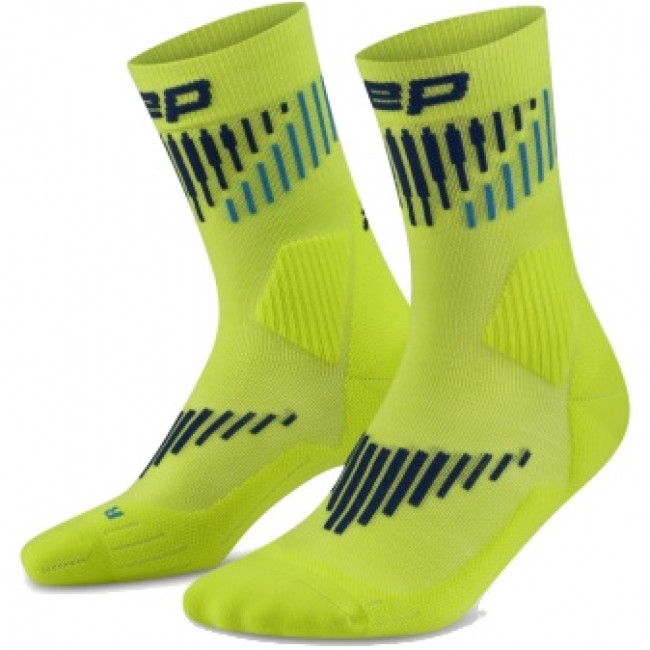 CEP Core Run Merino Socks Mid Cut 3.0, Löparstrumpor, Dam, Gul - SEK 235 - Spara 21%