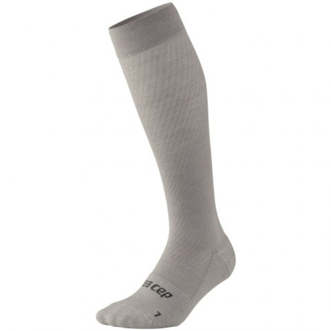 CEP Flight Socks Tall, löparstrumpor, dam, ljusgrå - SEK 558 - Spara 1%