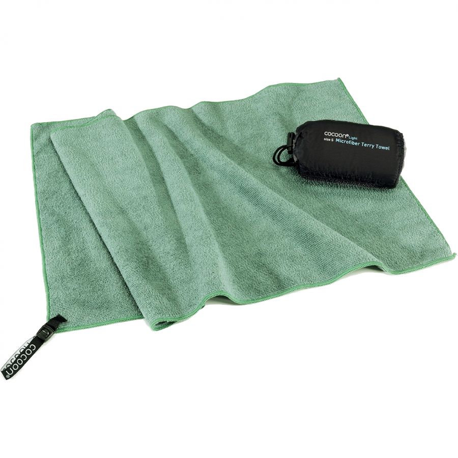 Cocoon Terry Towel Light, Mikrofiberhandduk, bambugrön - SEK 88 hos AktivVinter.se