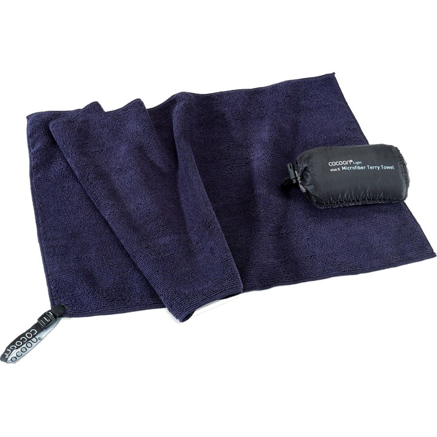 Cocoon Terry Towel Light, Mikrofiberhandduk, delfinblå - Köp för SEK 95 - Spara 12%