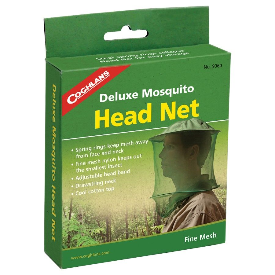 Coghlans Deluxe Head Net, myggnät - SEK 105 - Spara 29%