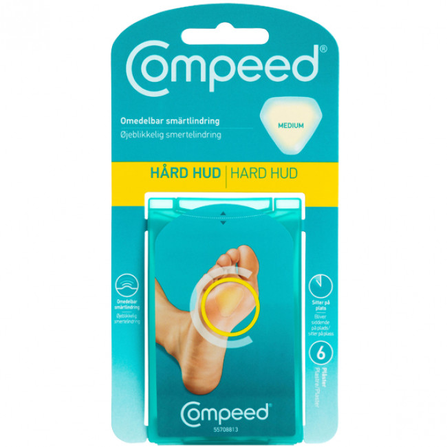 Compeed Hård hud 6 st - Köp för SEK 83 - Spara 23%