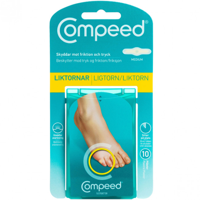 Compeed Liktorn medium 10 st - Köp för SEK 95 - Spara 20%