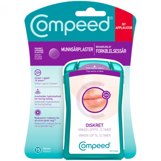 Compeed Munsårsplåster 15 st - Köp för SEK 126 - Spara 20%