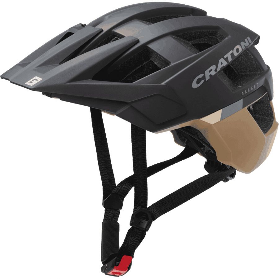 Cratoni AllSet, cykelhjälm, svart/beige - Köp för SEK 1.219 - Spara 21%