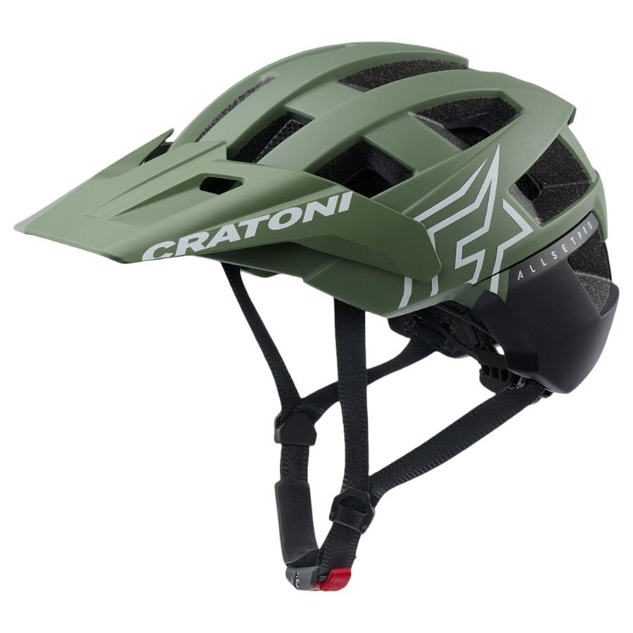 Cratoni Allset Pro, cykelhjälm, matt svart/grön - SEK 1.280 - Spara 25%