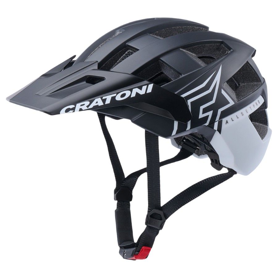 Cratoni Allset Pro, cykelhjälm, matt svart/vit - SEK 1.280 - Spara 25%