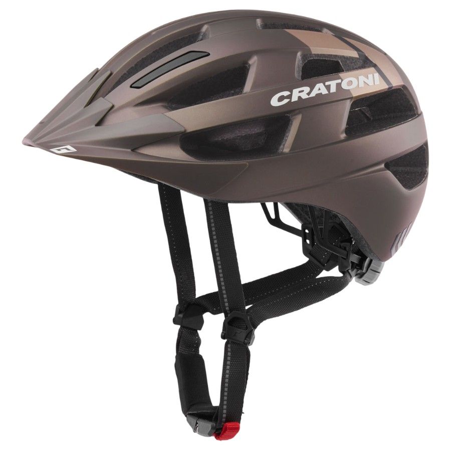 Cratoni Velo-X, cykelhjälm, matt brun - SEK 893 - Spara 22%