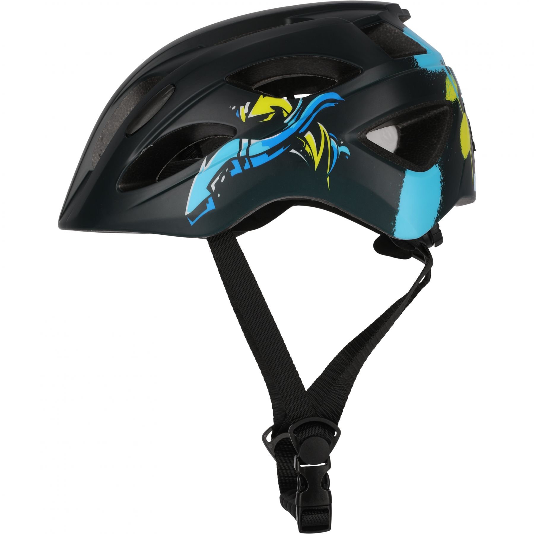 Crazy Safety Cool Arrow, Cykelhjälm, Junior, Svart/Blå - Köp för SEK 479 - Spara 20%