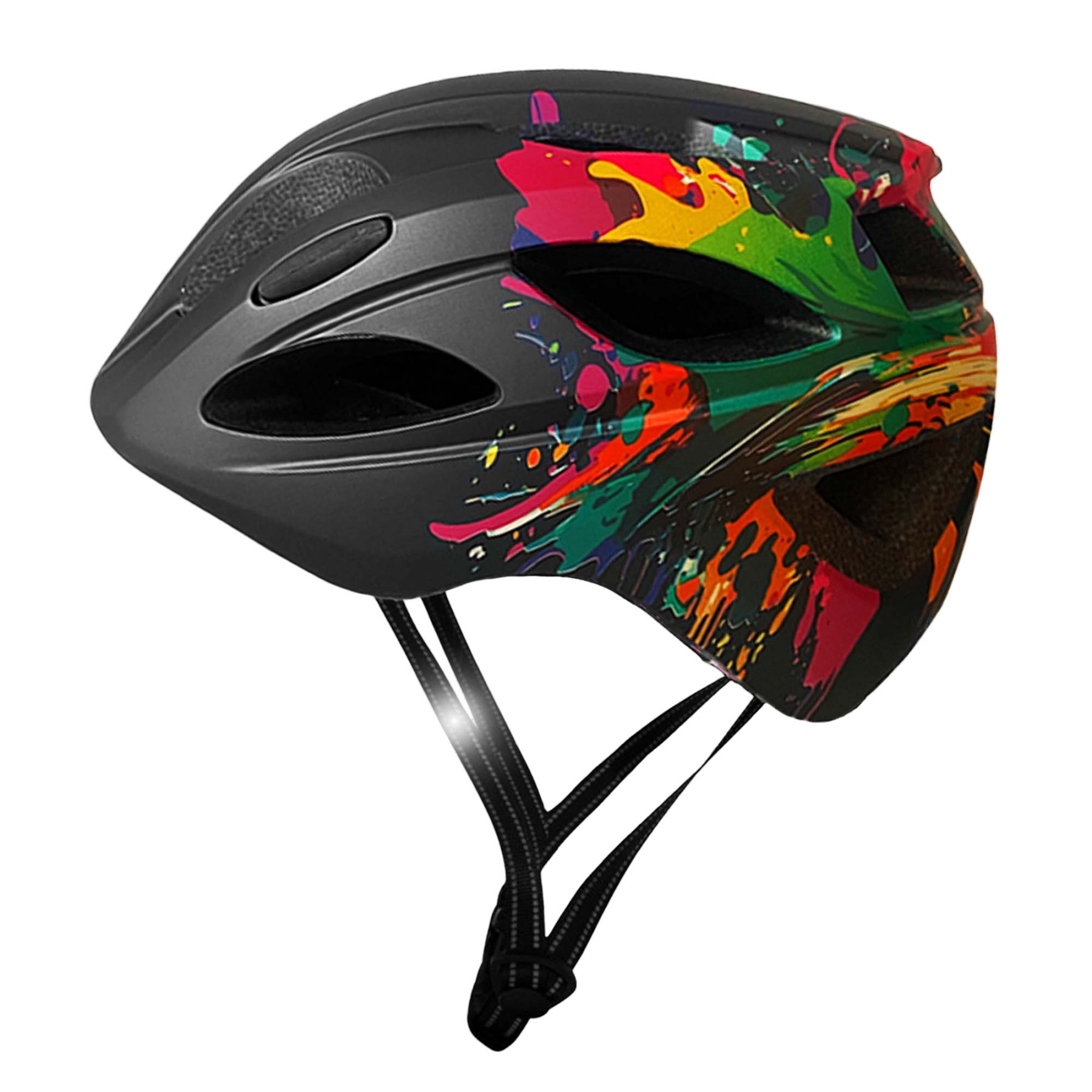 Crazy Safety Cool Splash, Cykelhjälm, Junior, Svart - Köp för SEK 318 - Spara 39%