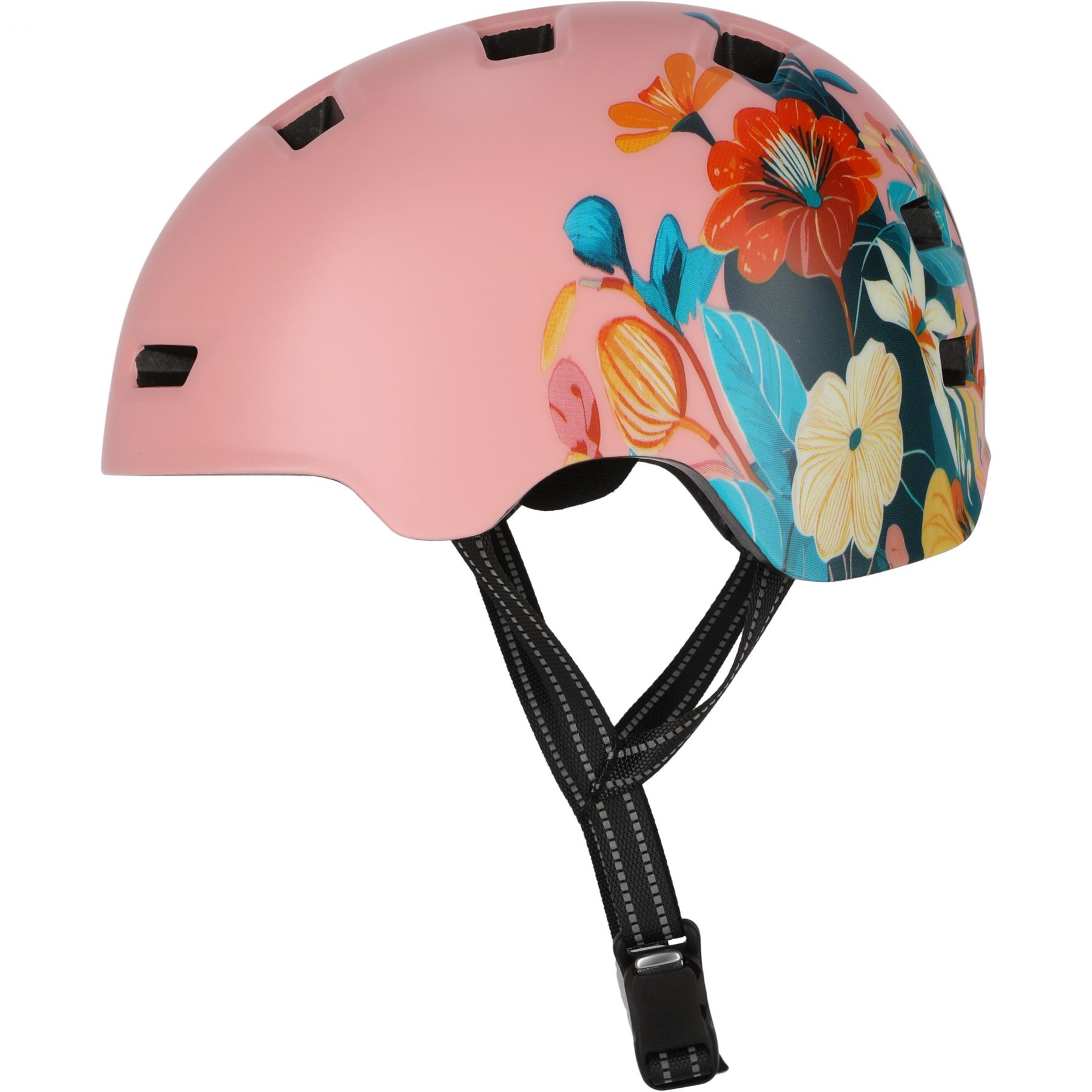 Crazy Safety Rampage Flower, Cykelhjälm, Pink - Köp för SEK 469 - Spara 41%