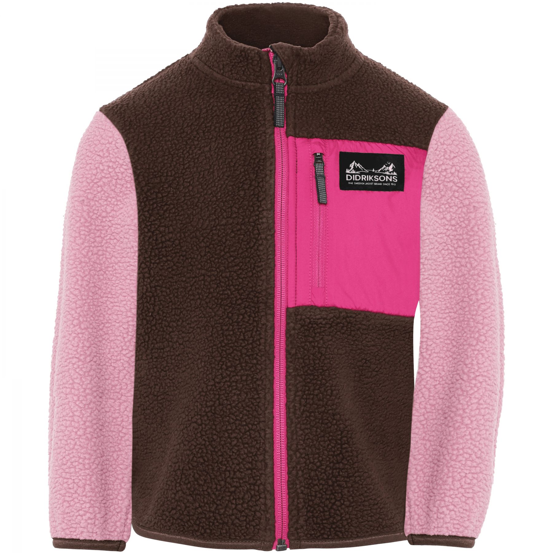 Didriksons Anten 2, Fleecejacka, Barn, Pink - Köp för SEK 479 - Spara 20%