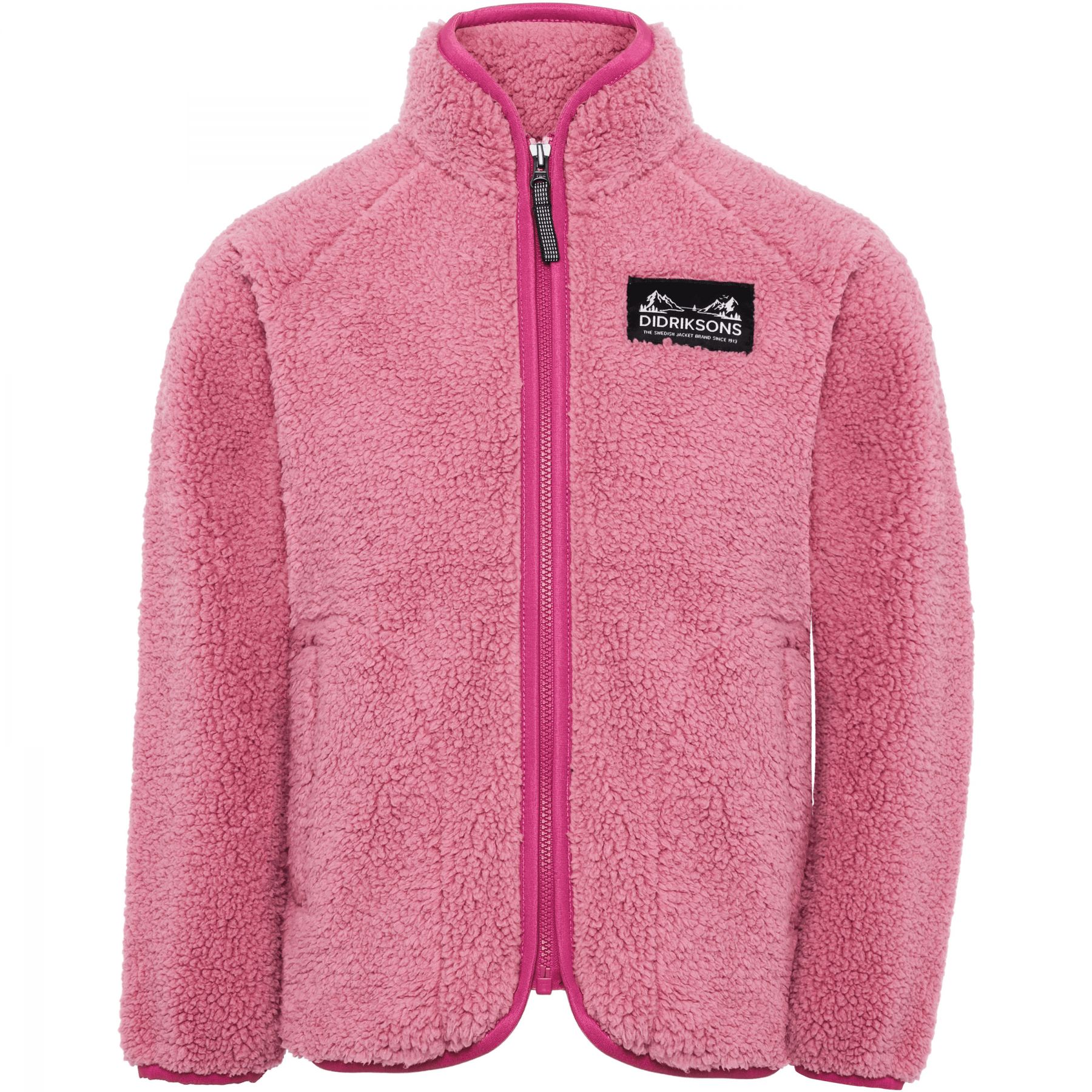 Didriksons Gibbs 2, Fleecejacka, Barn, Pink - Köp för SEK 398 - Spara 20%