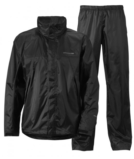 Didriksons Main Mens Set, regnkläder, svart - Köp för SEK 493 - Spara 50%