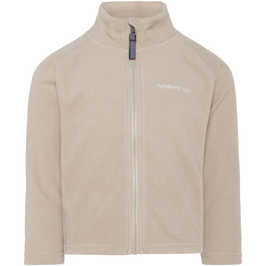 Didriksons Monte, Fleecejacka, Junior, Beige - SEK 189 hos AktivVinter.se