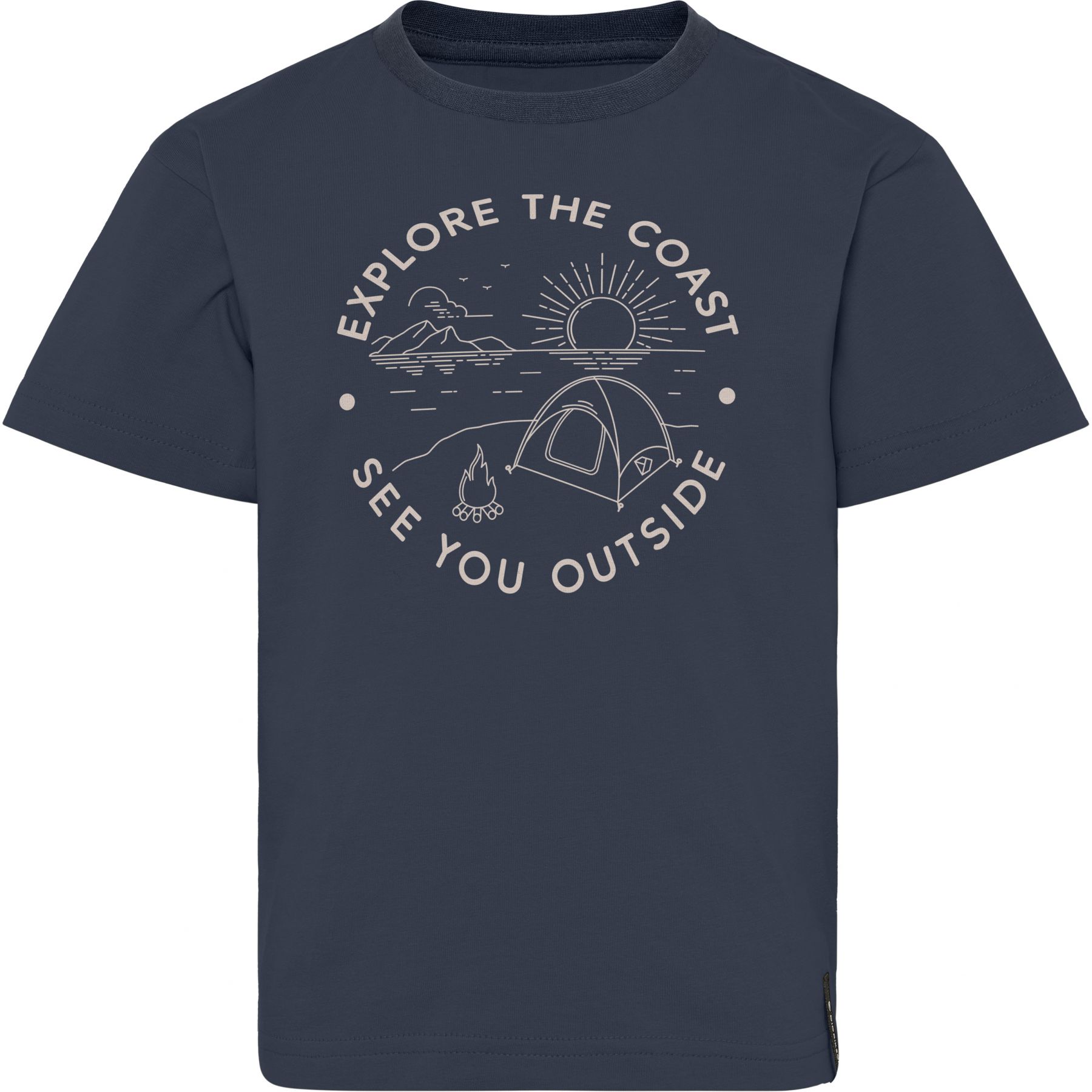 Didriksons Mynta, T-shirt, Junior, Navy - SEK 130 - Spara 34%