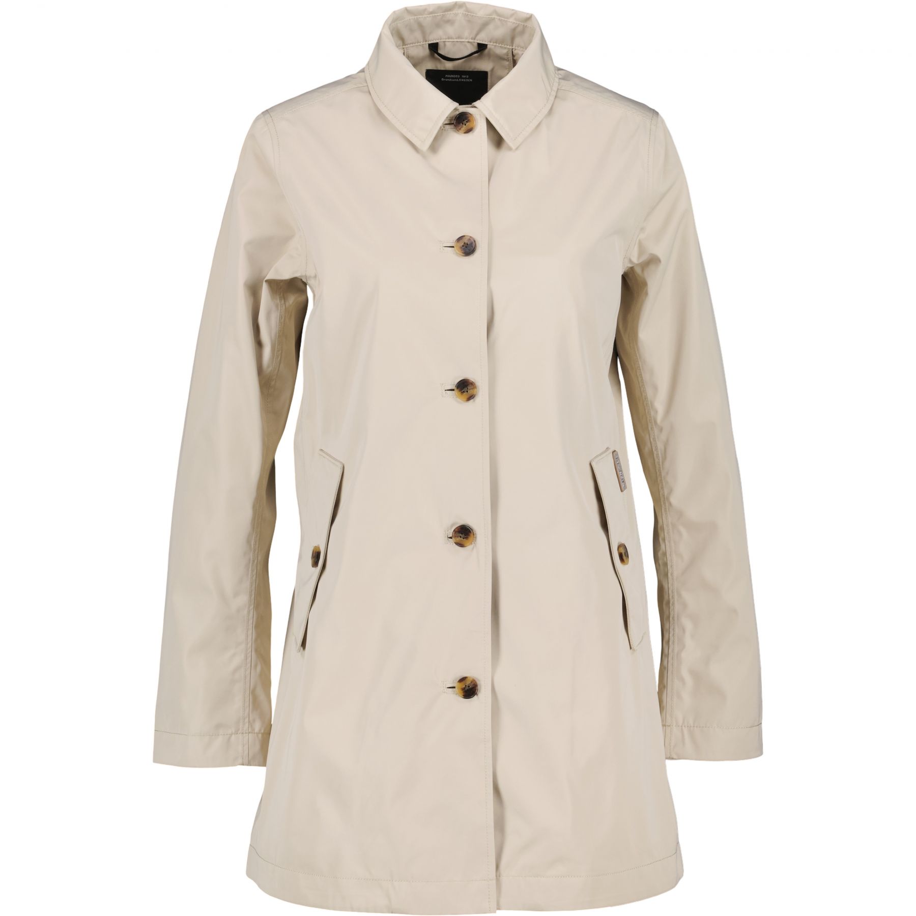 Didriksons Vivianne, Regnjacka, Dam, Clay Beige - SEK 689 - Spara 74%