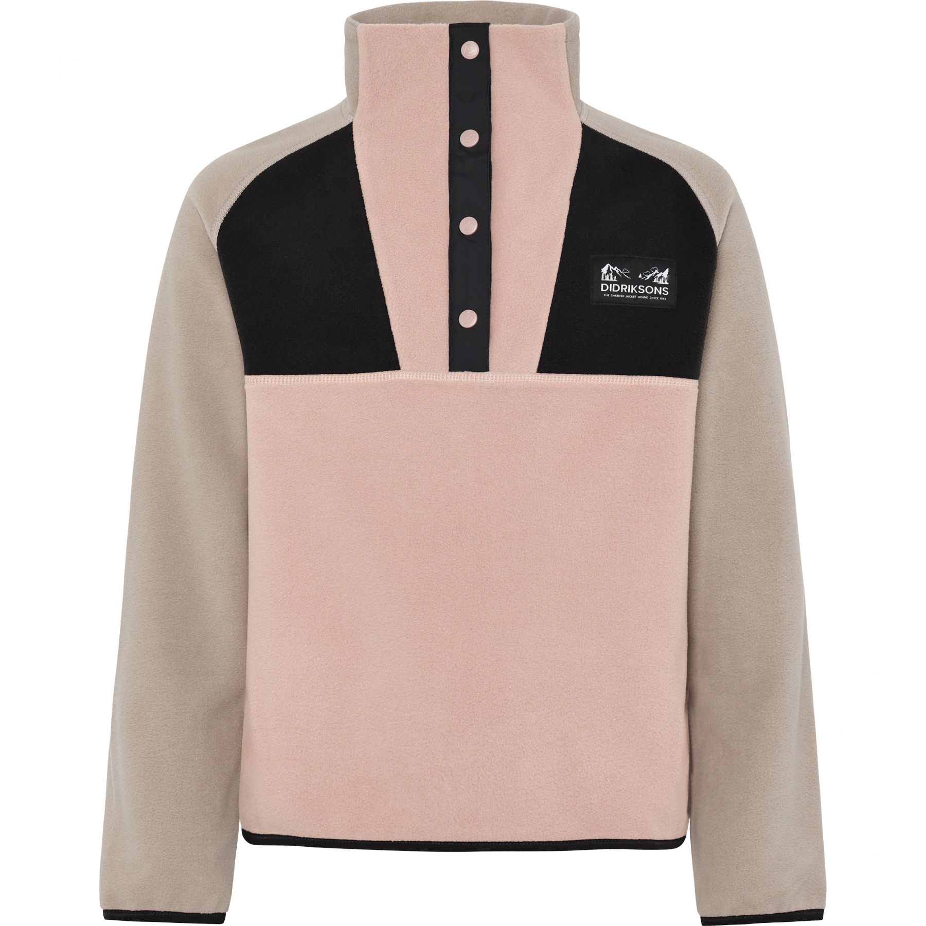 Didriksons Yokto, Fleecetröja, Junior, Rosa - SEK 310 - Spara 30%