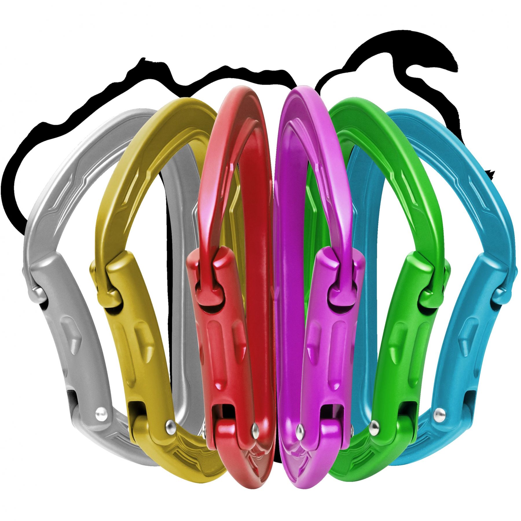 Edelrid Mission Karbinset, 6 st. - Köp för SEK 874 - Spara 21%