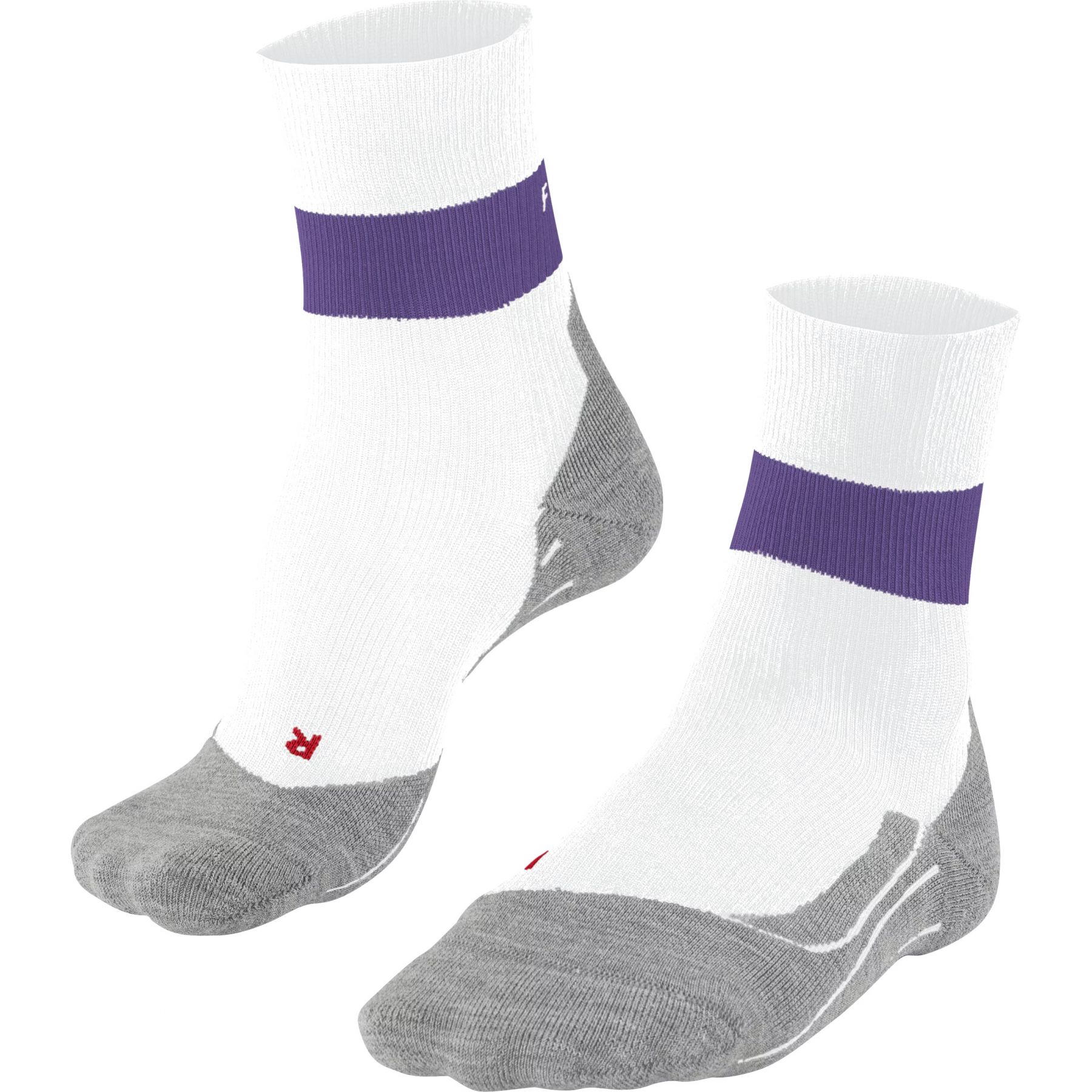 Falke RU Compression Stabilizing, Löparstrumpor, Dam, Vit/Lila