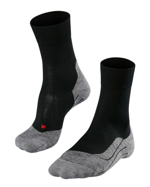 Falke RU4 Wool, Löparstrumpor, Herr, Svart