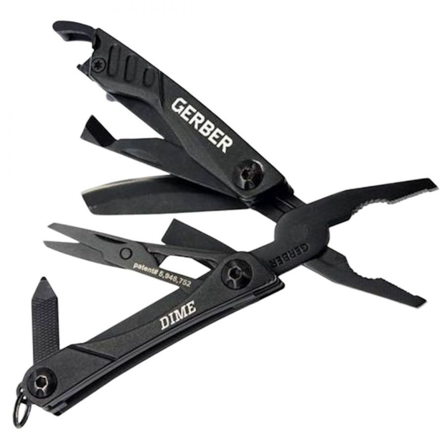 Gerber Dime, multiverktyg, svart - SEK 313 hos AktivVinter.se