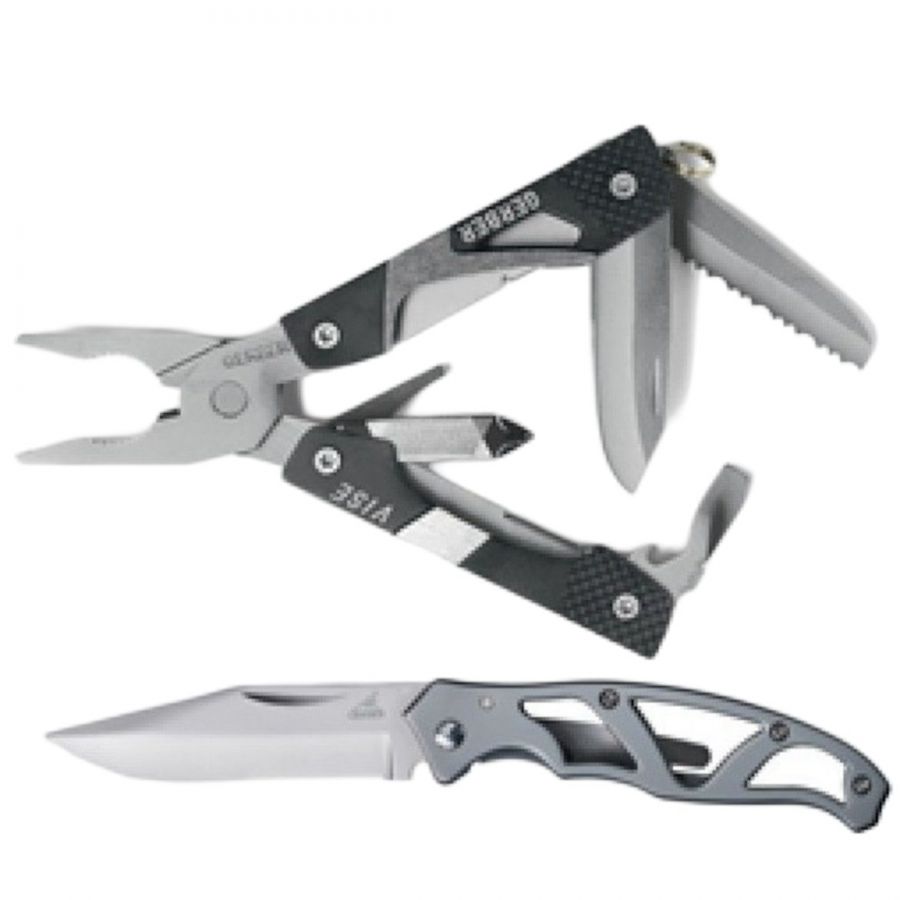 Gerber Vise + Mini-Paraframe, multiverktyg - Köp för SEK 395 - Spara 23%