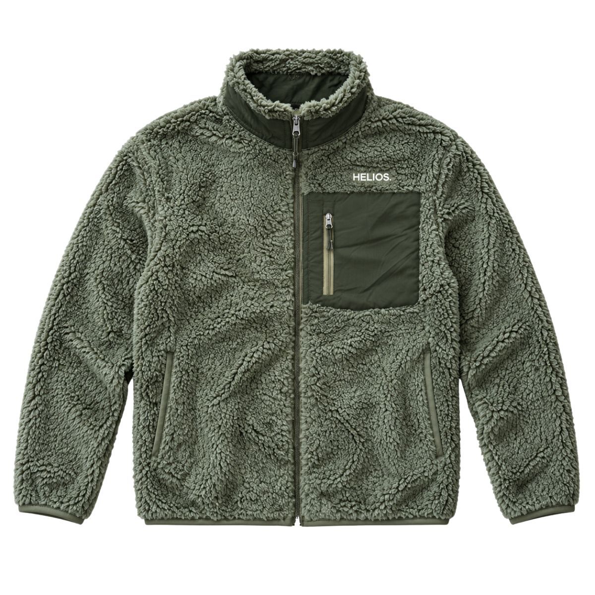 HELIOS Fjord Quilted, Fleecejacka, Grön - Köp för SEK 471 - Spara 20%