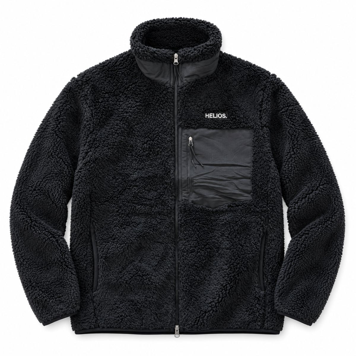HELIOS Fjord Quilted, Fleecejacka, Svart - Köp för SEK 471 - Spara 20%