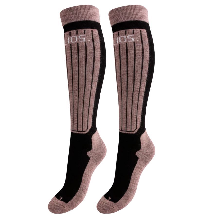Helios Merino One 60, Skidstrumpor, 2 par, Rosa - SEK 598
