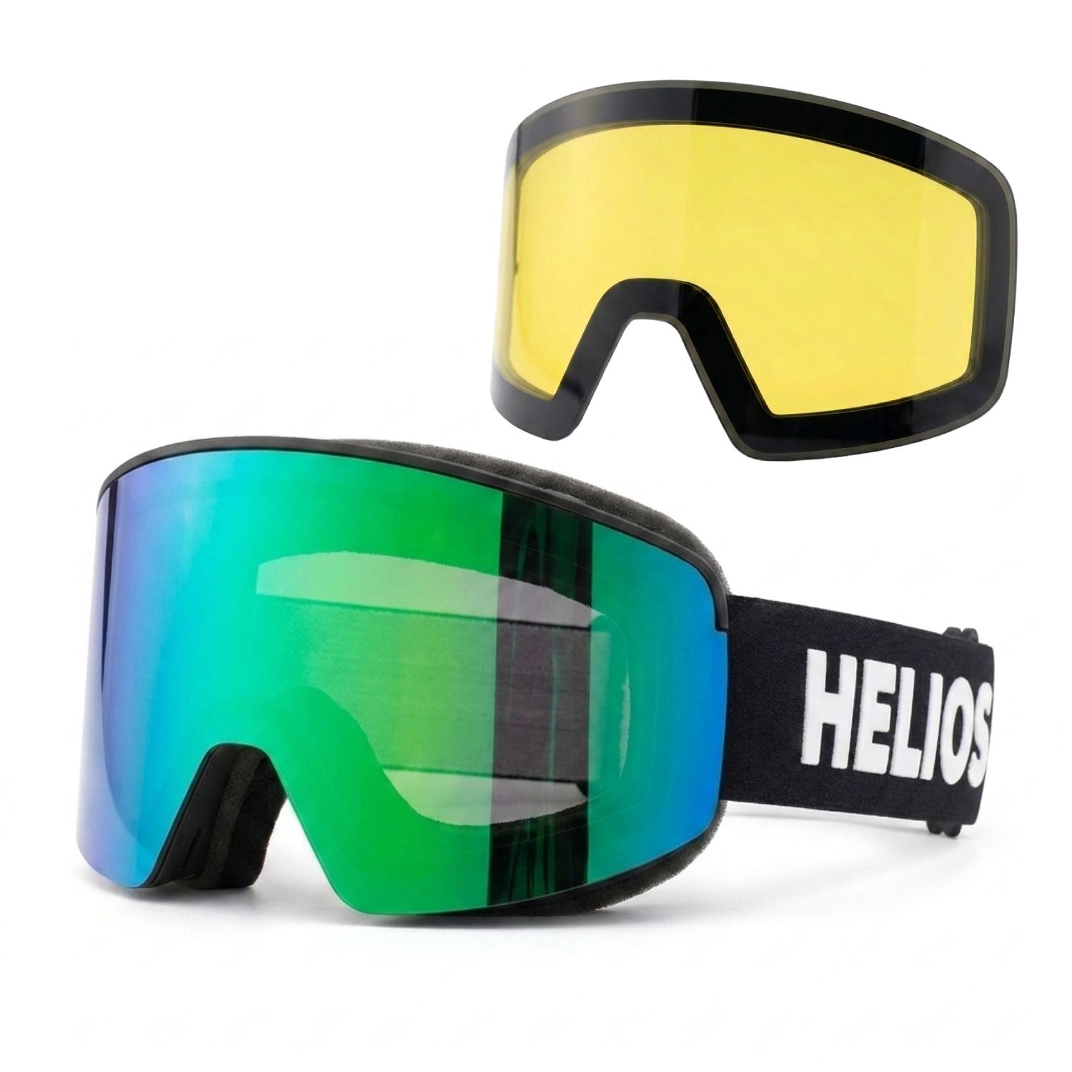 Helios View Magnet, Skidglasögon, Svart/Grön - SEK 759 - Spara 20%