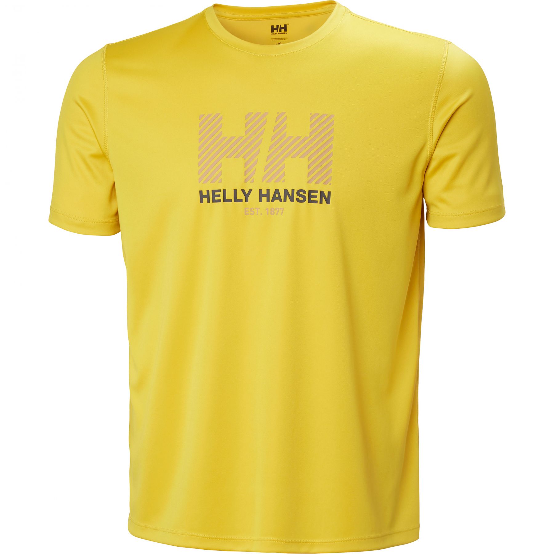 Helly Hansen HH Tech Graphic T-Shirt 2.0, Herr, Gul - Köp för SEK 279 - Spara 30%