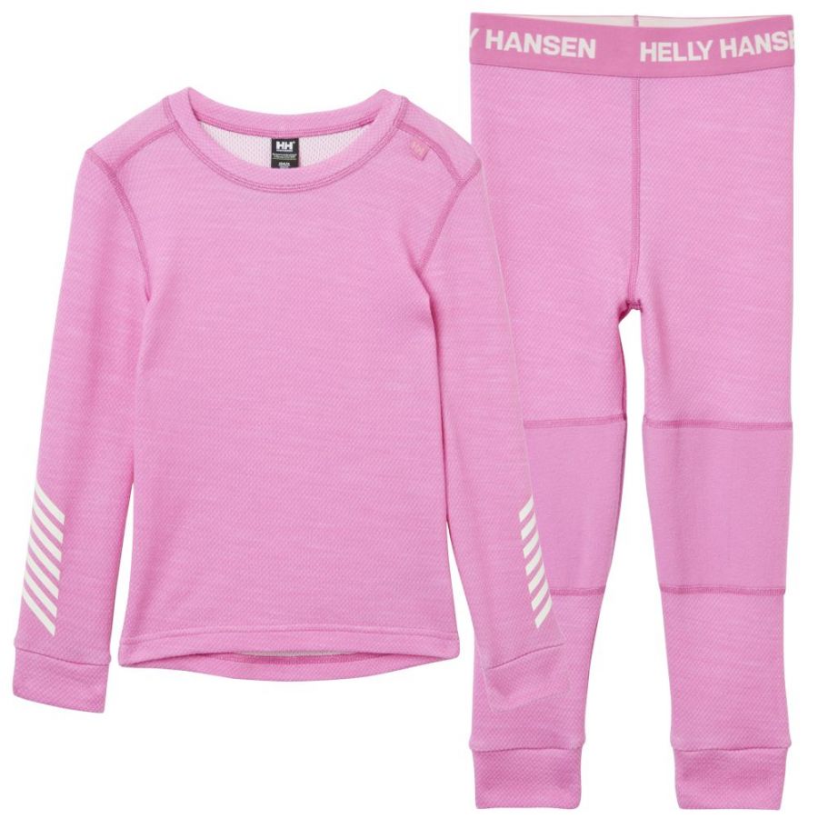 Helly Hansen K Lifa Merino, Set, Junior, Rosa - SEK 518 - Spara 35%