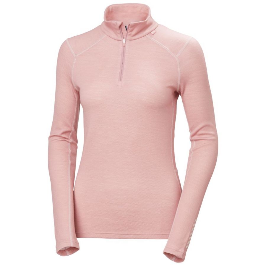 Helly Hansen Lifa Merino Midweight 1/2 Zip, Dam, Ljusrosa - Köp för SEK 849 - Spara 22%